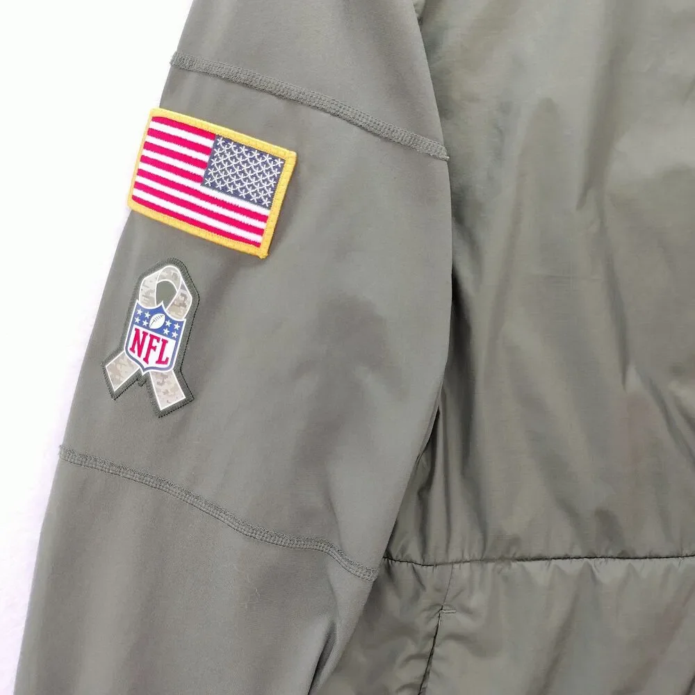 Minnesota Vikings Nike Salute to Service Jacket Men M Camo Military On Field USA